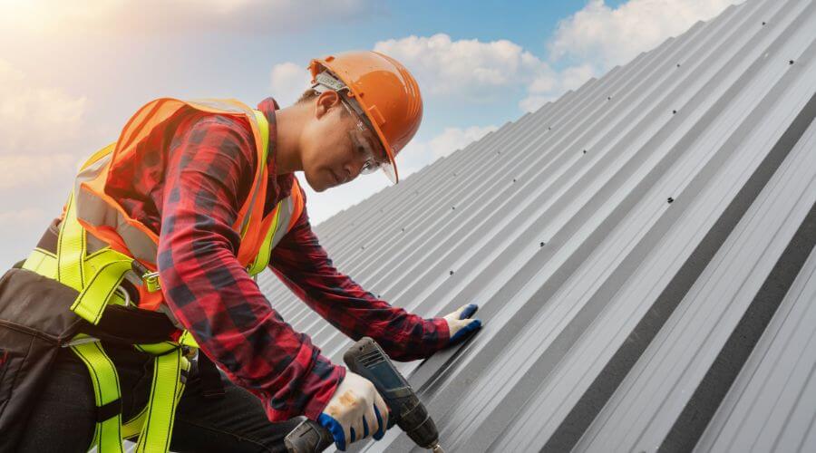Professional metal roof installation in Linden, IA